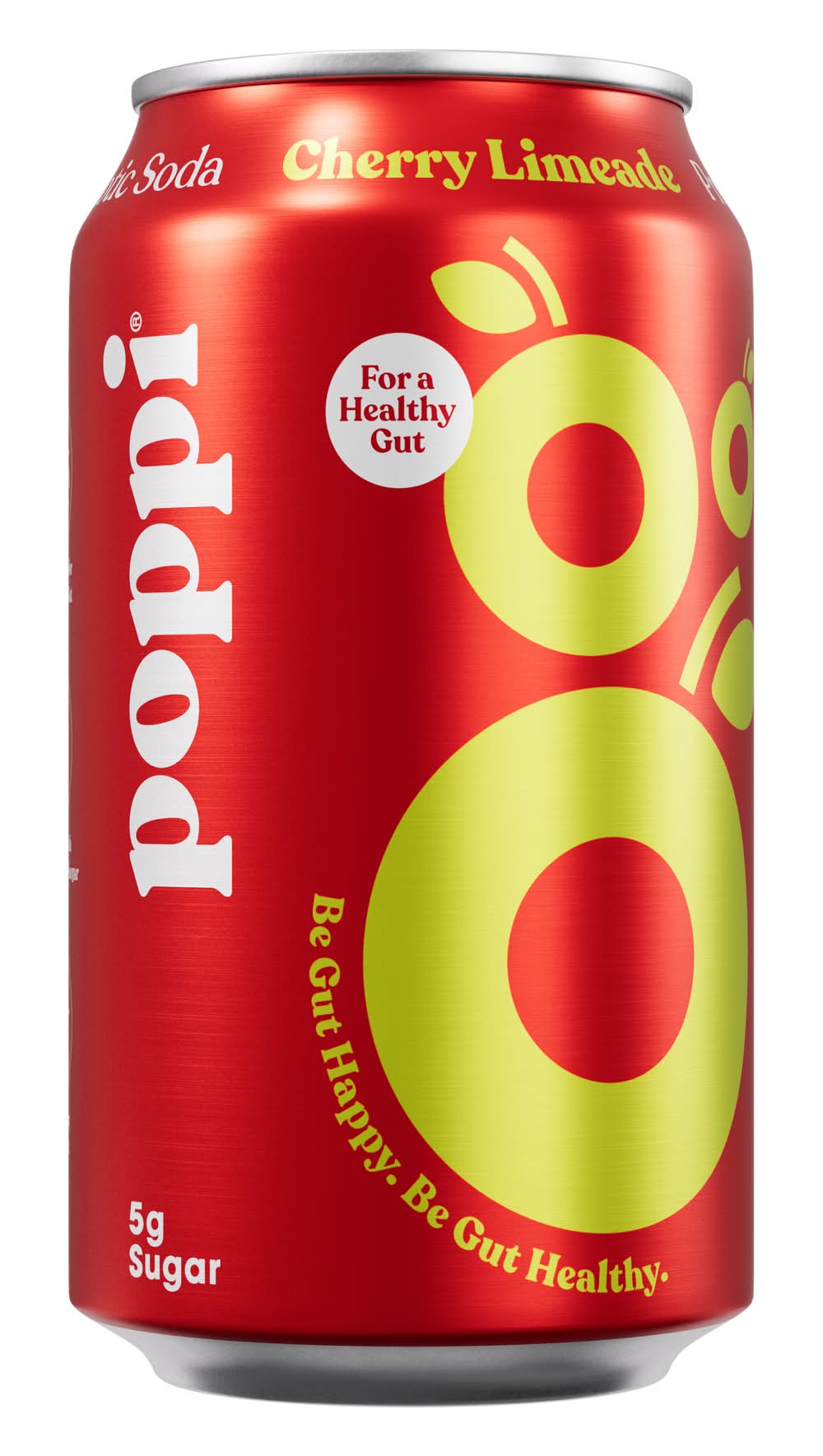 Poppi® Cherry Limeade Prebiotic Soda 12oz
