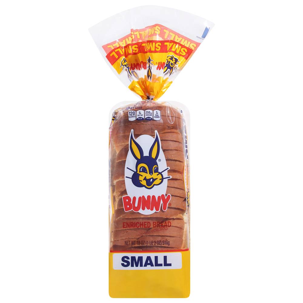 Bunny Small Round Top White Bread (1.12 lbs)