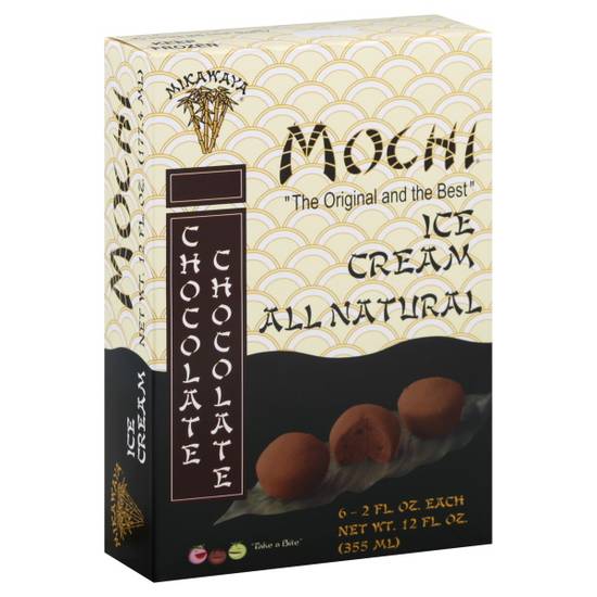 Mikawaya Mochi All Natural Chocolate Ice Cream