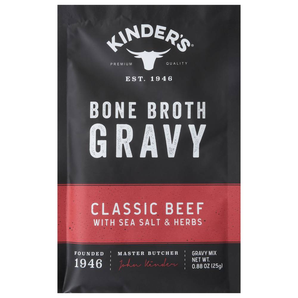 Kinder's Bone Broth Classic Beef Gravy Mix