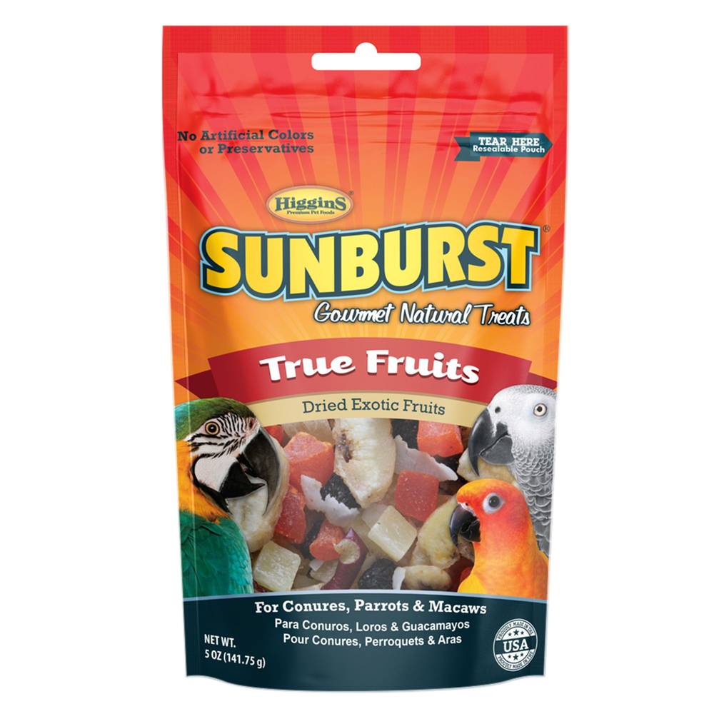 Higgins Sunburst True Fruits Gourmet Treats (Color: Assorted, Size: 5 Oz)