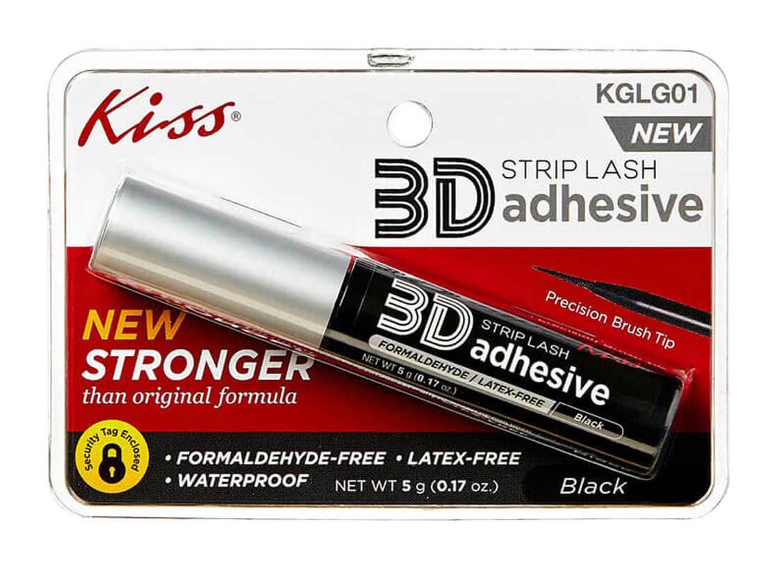KISS 3D Strip False Lash Glue (0.17 oz)