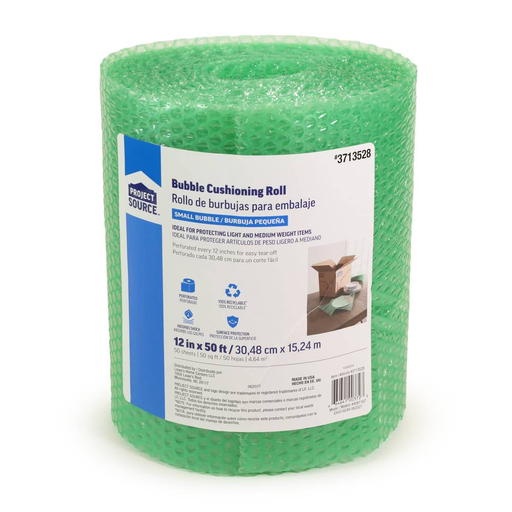 Project Source 12-in x 50-ft Bubble Cushion | 4081167
