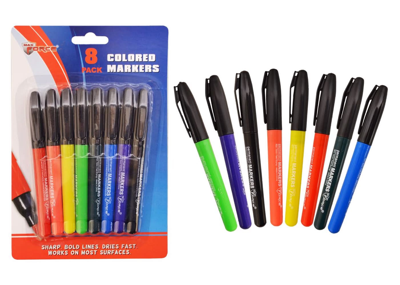 Diamond Visions Assorted Markers 8 Pk