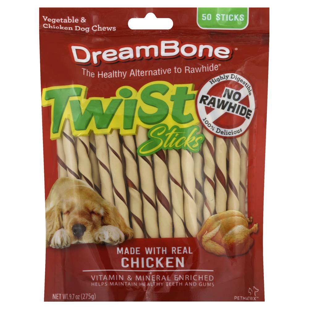 Dreambone Chicken Twist Sticks