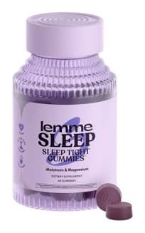 Lemme Sleep Tight Dietary Supplement Gummies, Berry (60 ct)