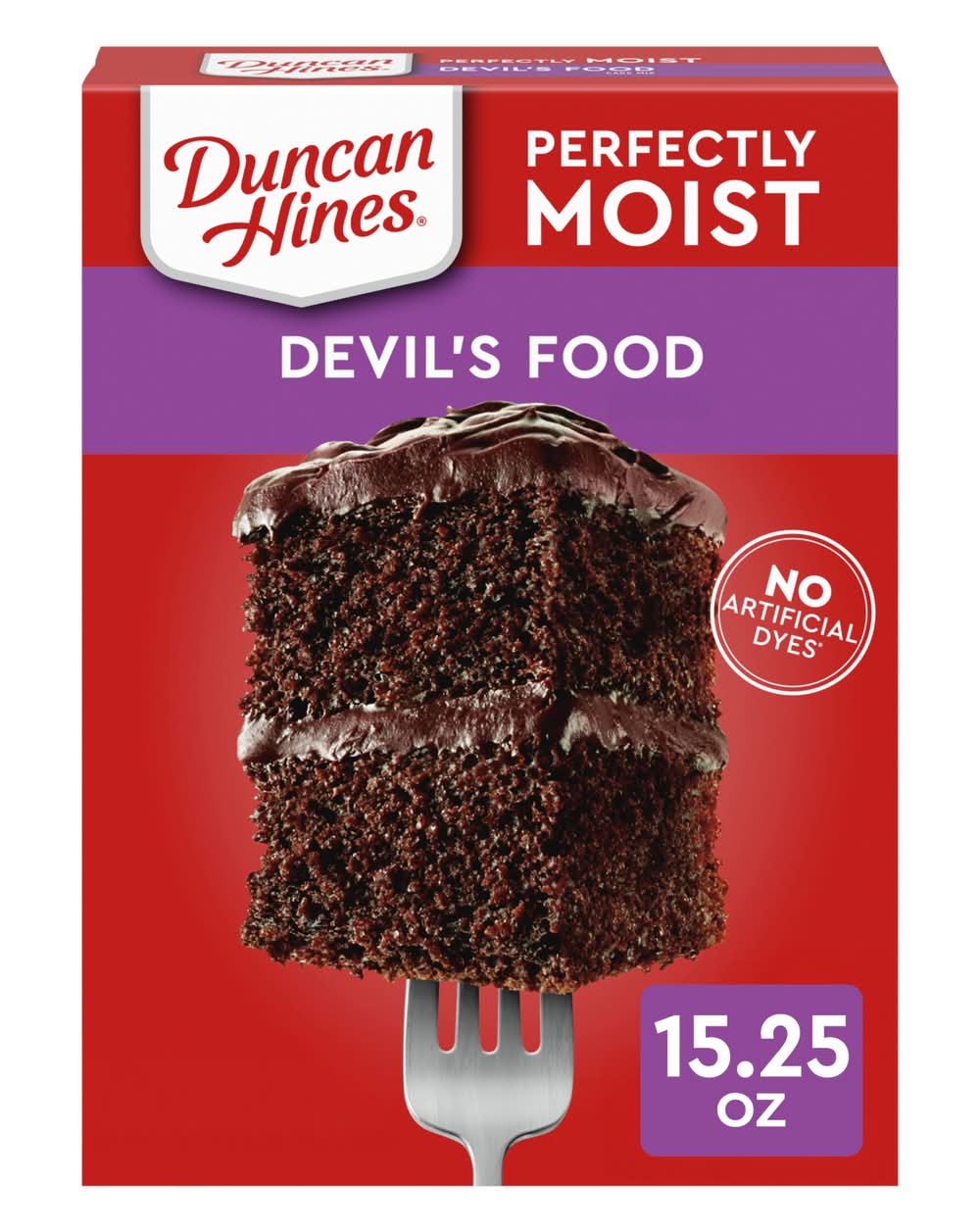 Duncan Hines Perfectly Moist Devil's Food Cake Mix (15.25 oz)
