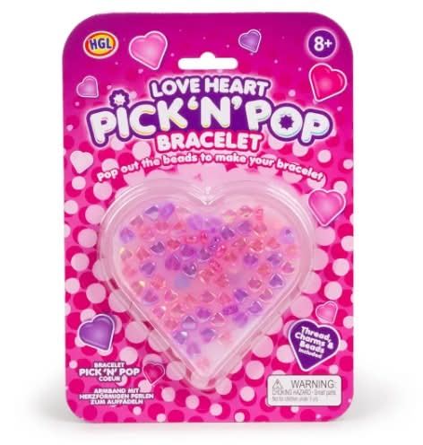 HGL Love Heart Pick N Pop Bracelets Ages 8+