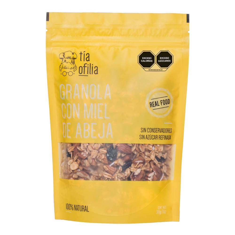 Tía ofilia granola con miel de abeja (doypack 310 g)