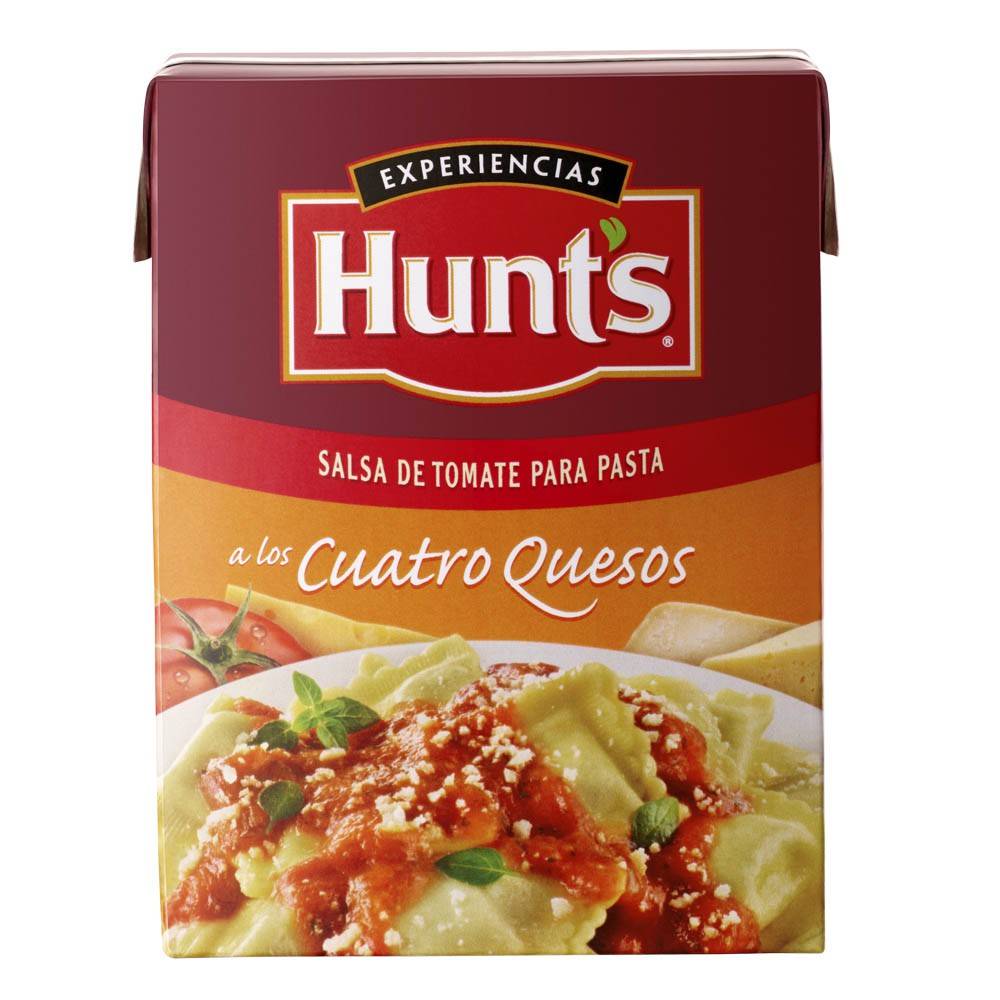 Hunt's · Salsa de tomate para pasta a los cuatro quesos (360 g)