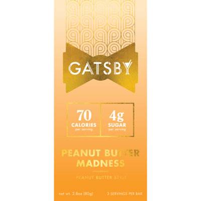 Gatsby Peanut Butter Madness Bar (2.08 oz)