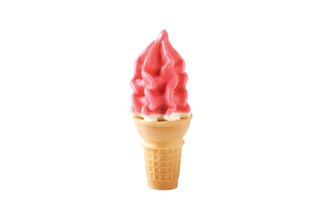 Cotton Candy Dipped Cone