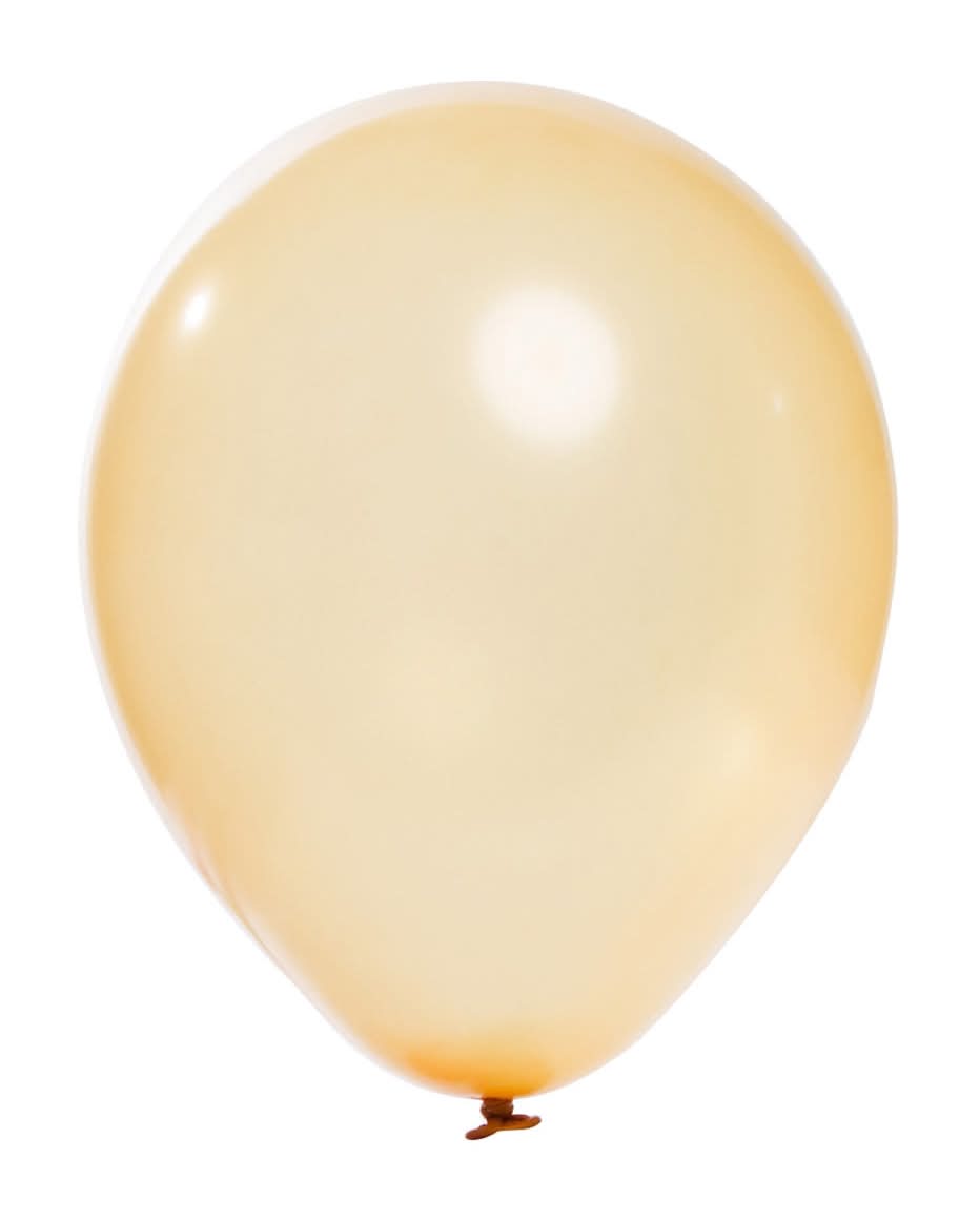 321 Party! 9" Pearlized Latex Gold Balloons 12 Ct