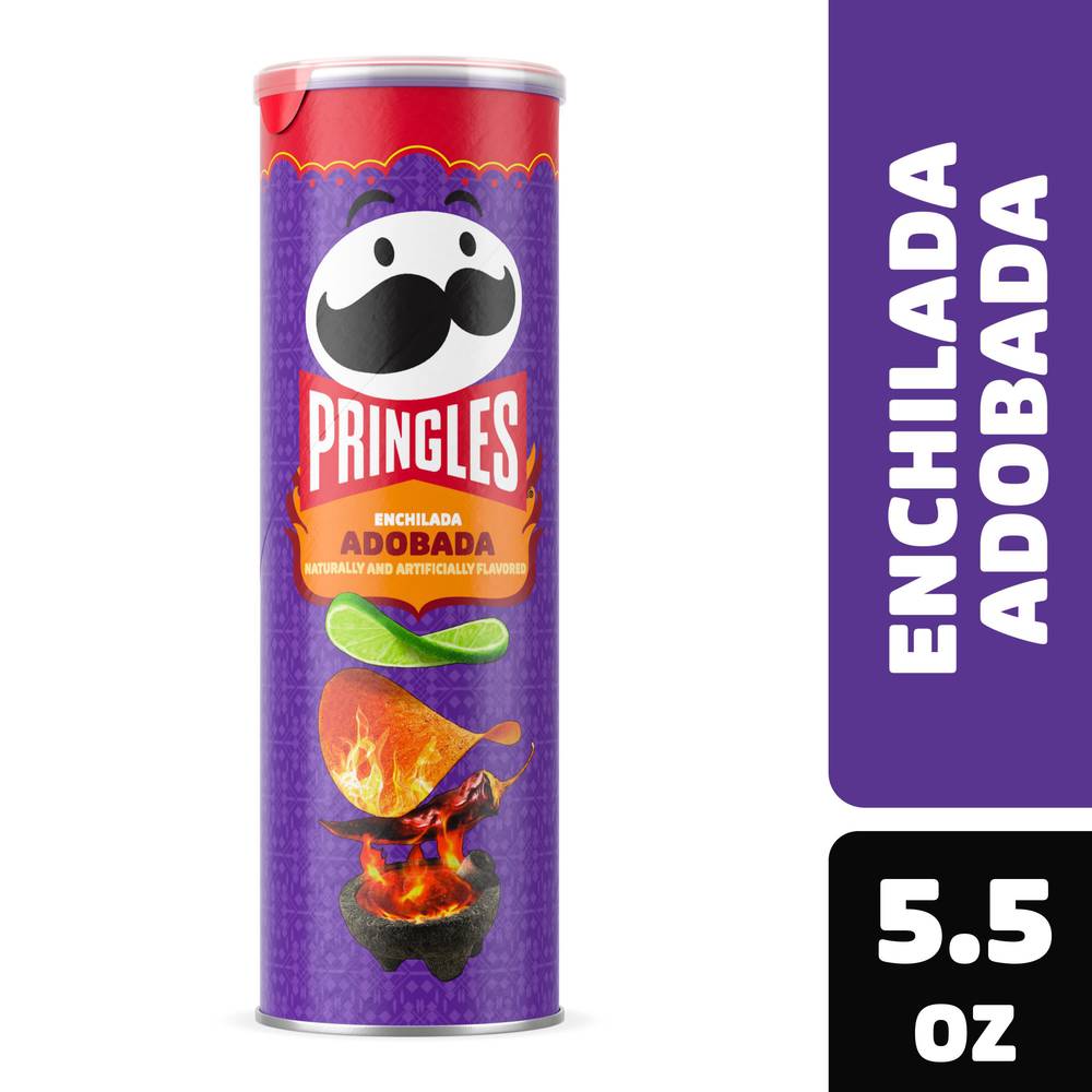 Pringles Potato Crisps Chips Enchilada Adobada (5.5 oz)