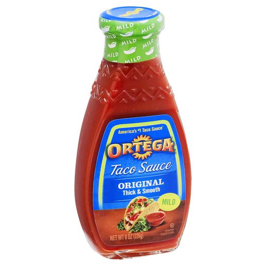 Ortega Original Thick and Smooth Mild Taco Sauce (8 oz)