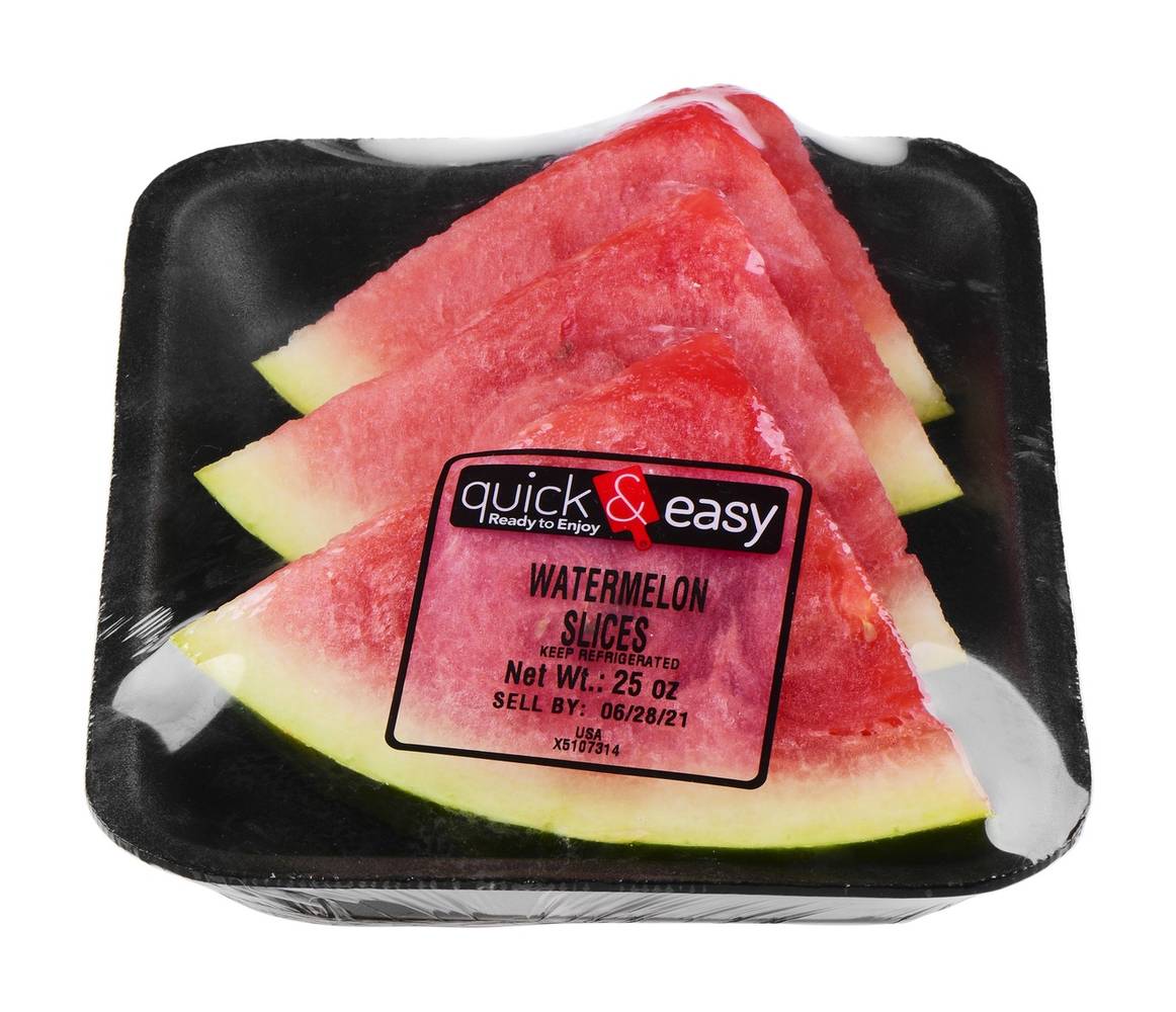 Quick & Easy Watermelon Slices