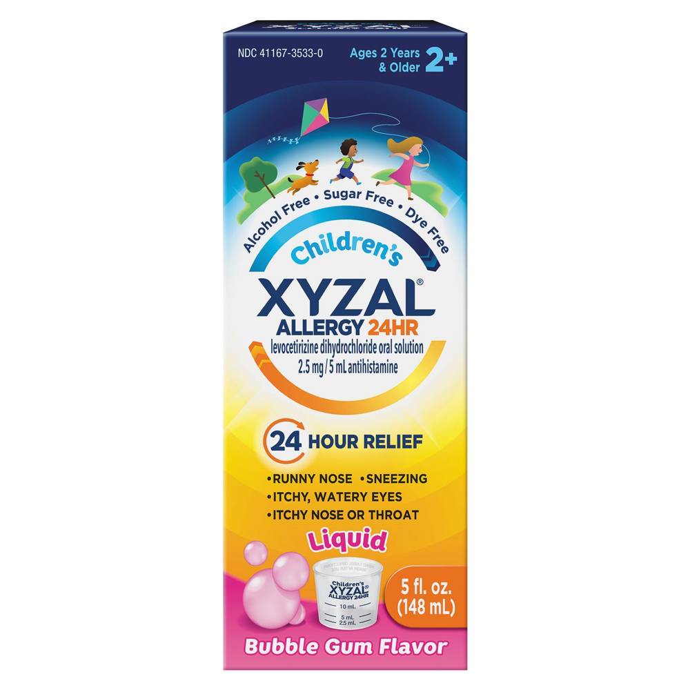 Xyzal Tutti Frutti Flavor Children's Allergy Relief (5 fl oz)