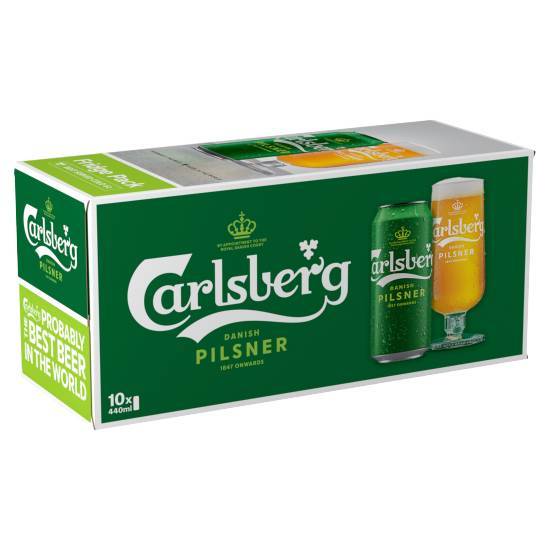 Carlsberg Danish Pilsner 10 X 440ml