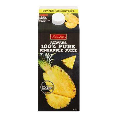 Irresistibles 100% Pure Pineapple Juice (1.65 L)