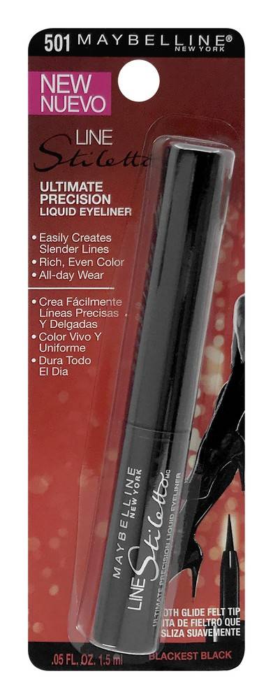 Maybelline New York Blackest Black 501 Eyeliner