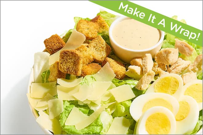 Grilled Chicken Caesar Salad