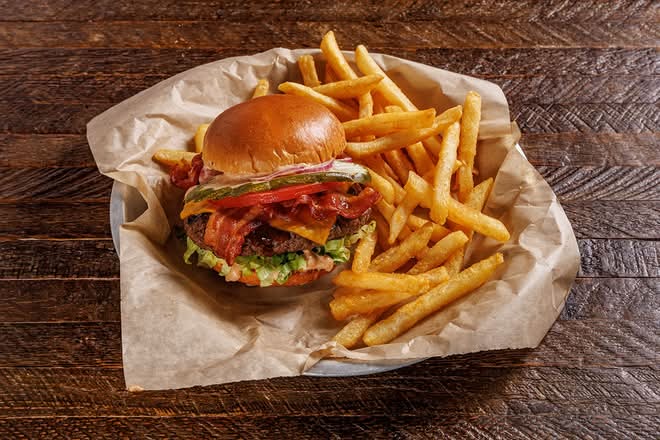 BBQ Ranch Bacon Burger*