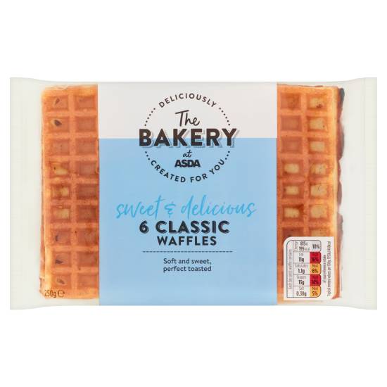 ASDA The Bakery Classic Waffles (250g)