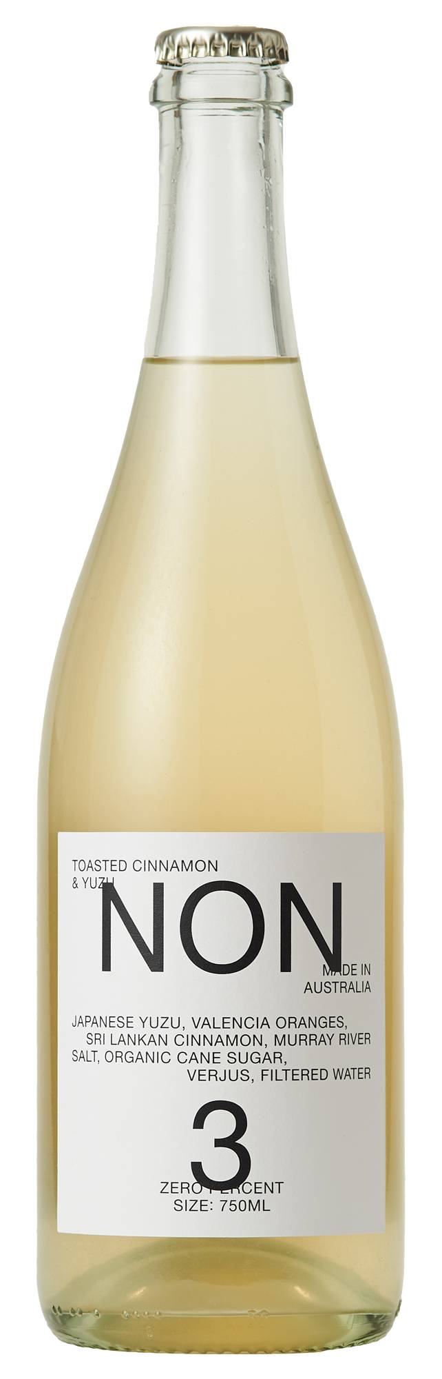 Non Toasted Cinnamon & Yuzu 3 Fruit Wine 750ml