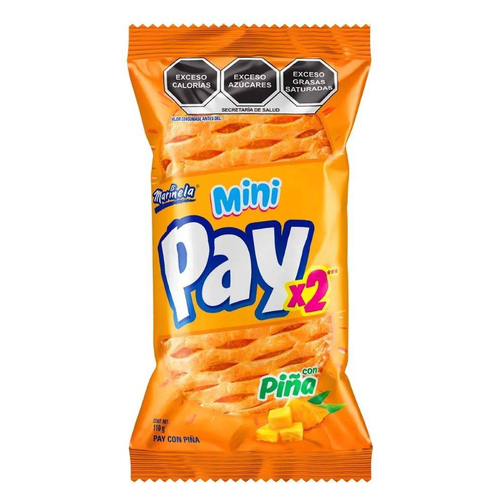 Marinela · Mini pay de piña (110 g)