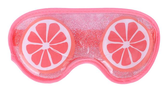 Miniso · Antifaz de gel sweetheart toronjas