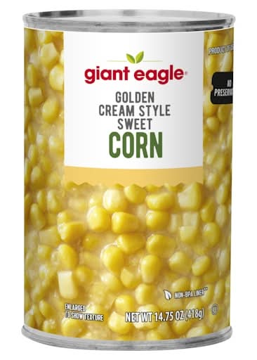 Giant Eagle Golden Cream Style Sweet Corn (14.75 oz)