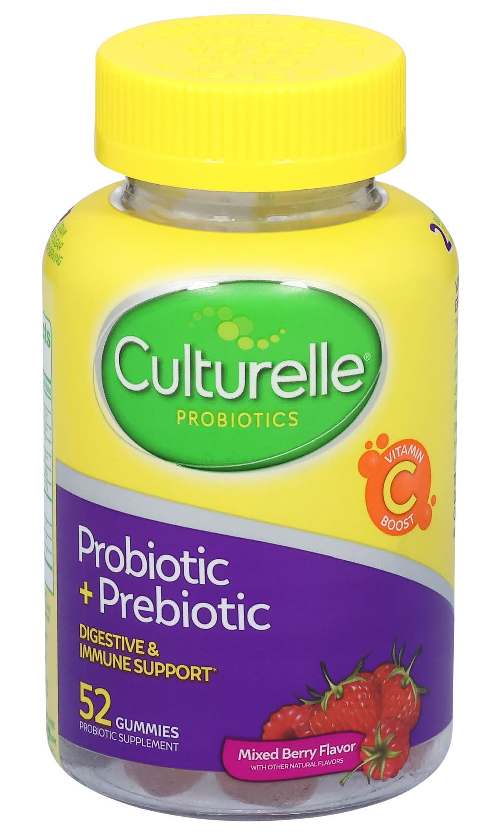Culturelle Probiotic Mixed Berry Gummies (1.8 lbs)