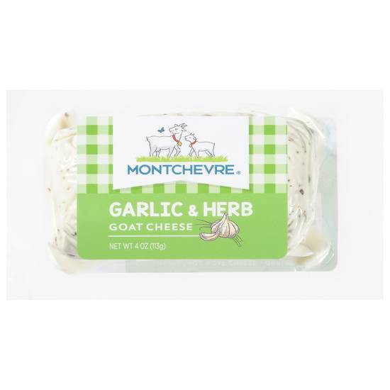 Montchevre Garlic & Herbs Goat Cheese (4 oz)