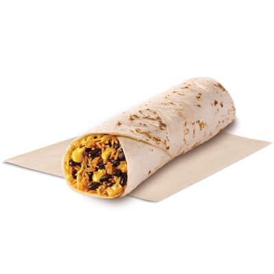 Double Cheesy Black Bean Cravings Burrito