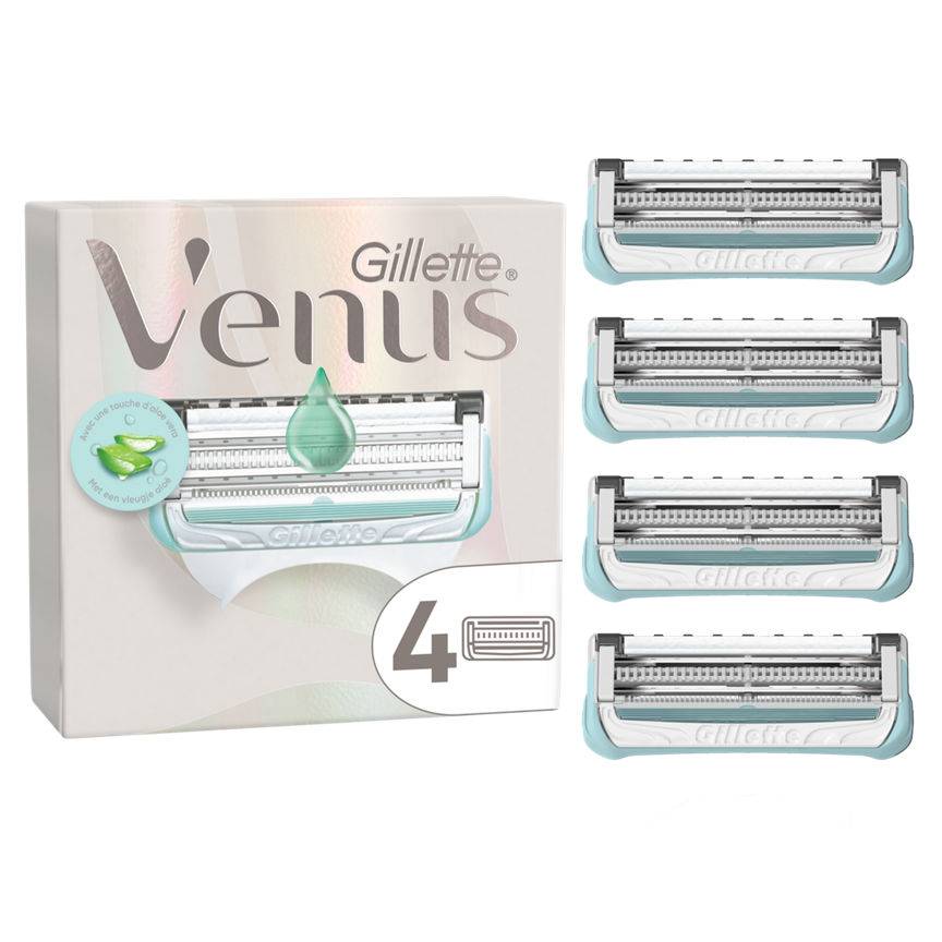 Venus For Pubic Hair & Skin Women's Razor Blades X4