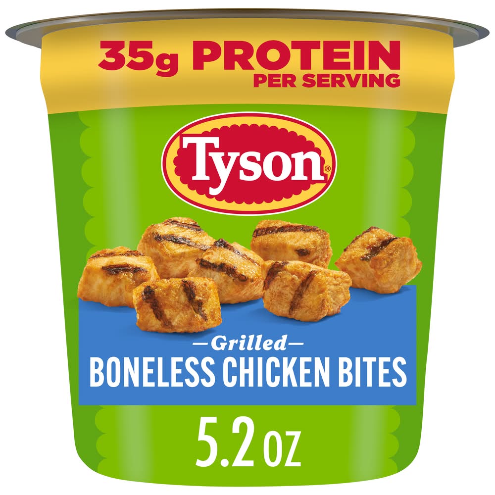 Tyson Grilled Boneless Chicken Bites Cup (5.2 oz)