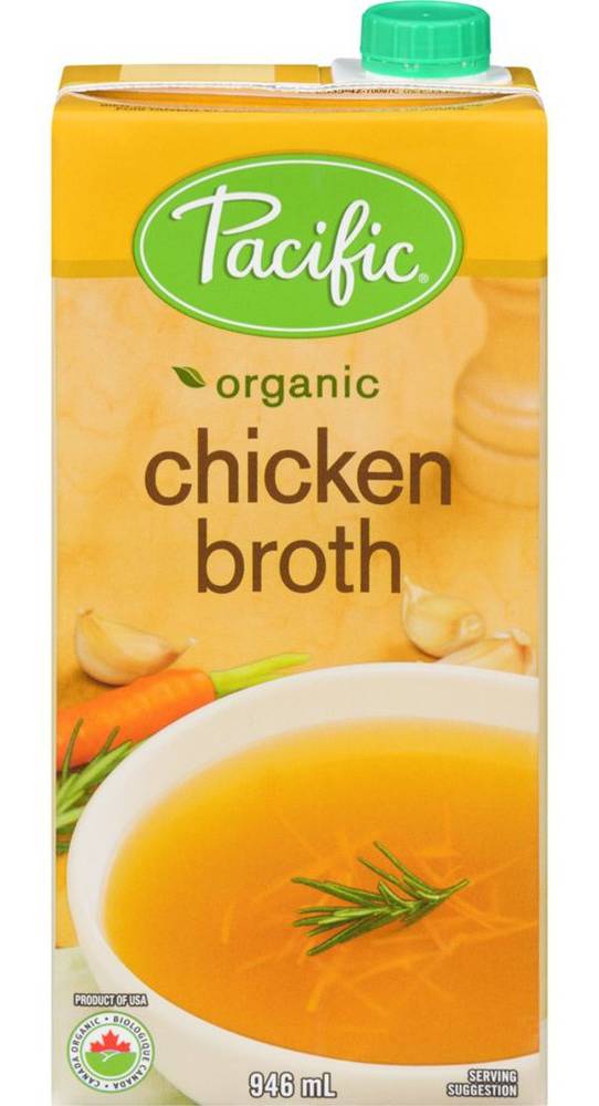 Pacific Foods Organic Chicken Broth (946 ml)