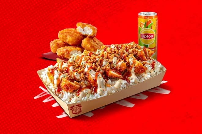 Menu Crousty Combo !