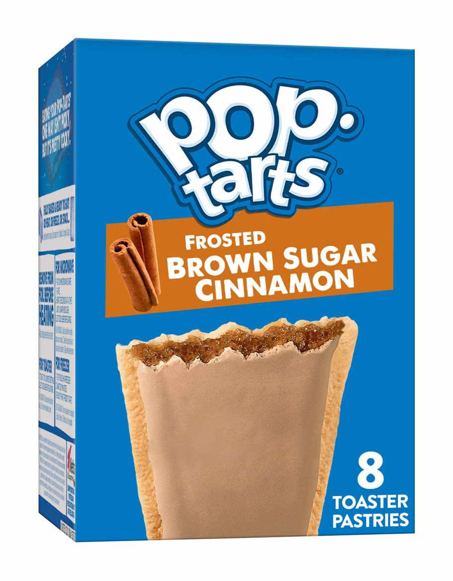 Pop-Tarts Toaster Pastries Frosted Brown Sugar Cinnamon Breakfast Foods 13.5 Oz 8 Ct