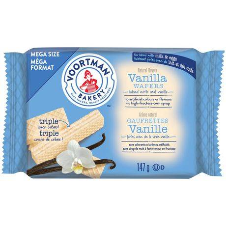Voortman Bakery Wafers, Vanilla (147 g)