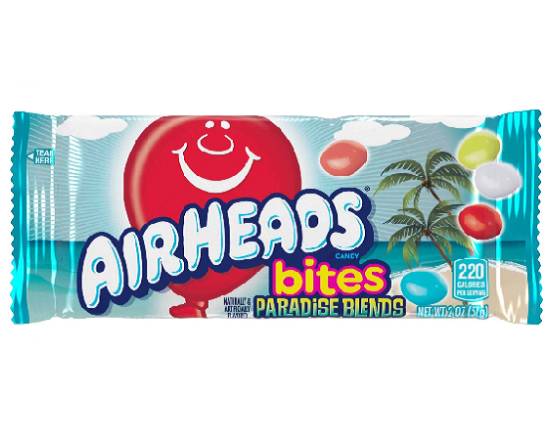 Airheads dulces bites paradise blends (57 g)