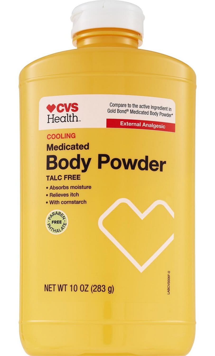 Blade For Men Medicated Body Powder Cornstarch, 10 Oz