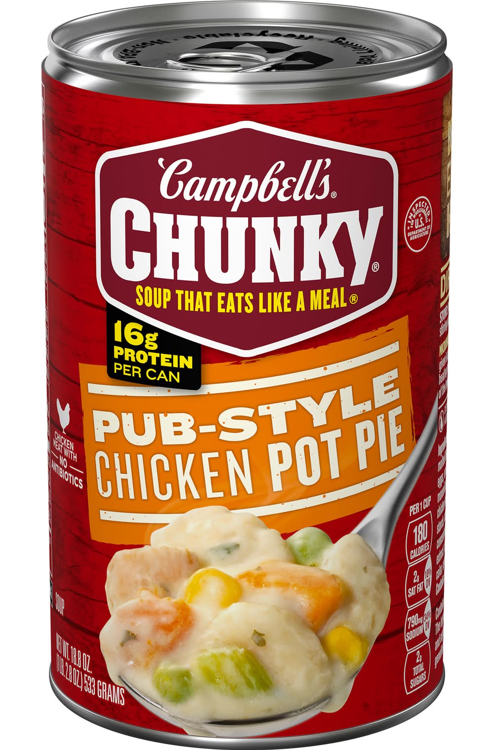 Campbell's Chunky Chicken Pot Pie Soup, Pub-Style (18.8 oz)