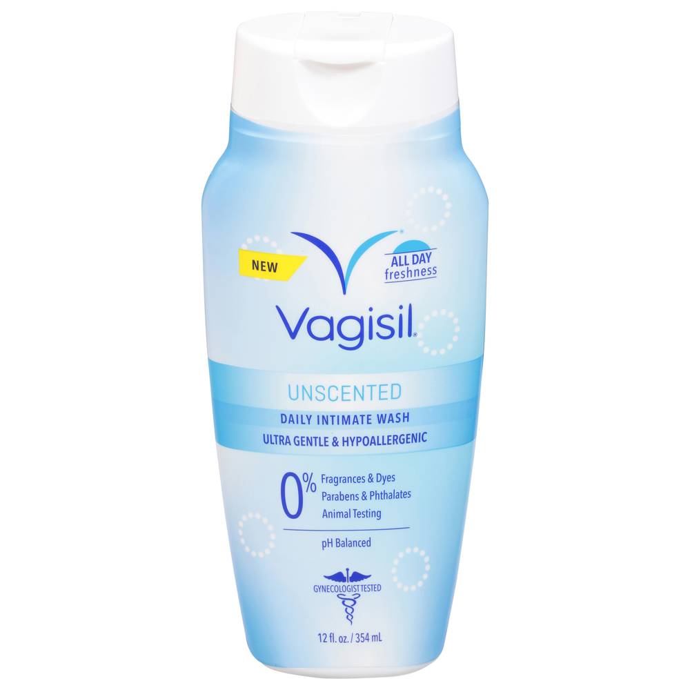 Vagisil Unscented Daily Intimate Wash (12 fl oz)