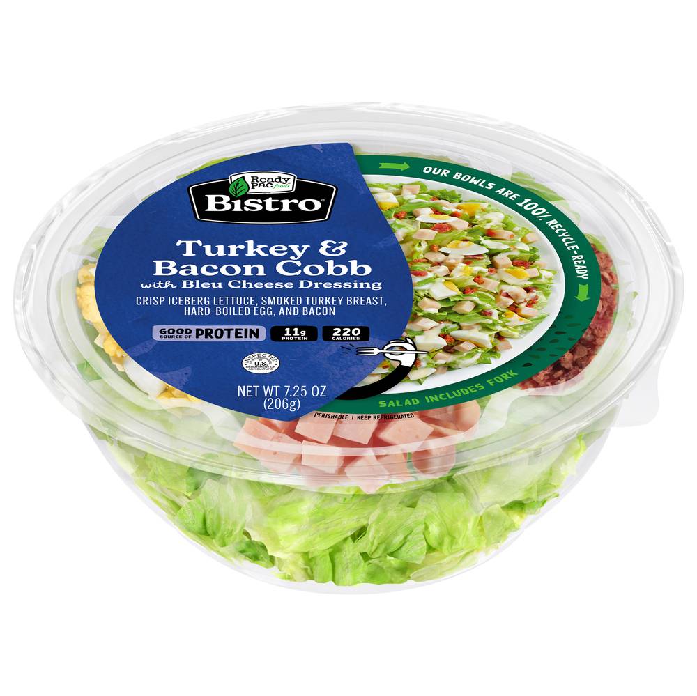 Ready Pac Bistro Turkey & Bacon Cobb Salad Bowl (7.25 oz)