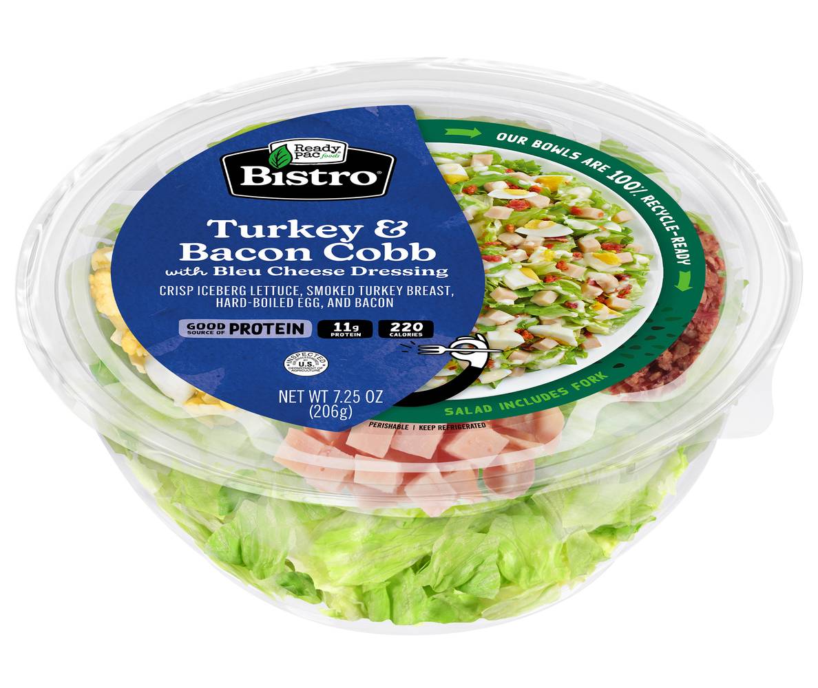 Ready Pac Bistro Turkey & Bacon Cobb Salad Bowl (7.3 oz)