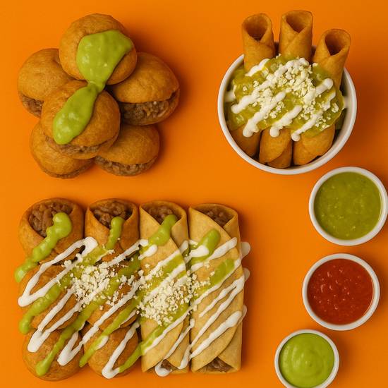 Roll and Crunch taquitos