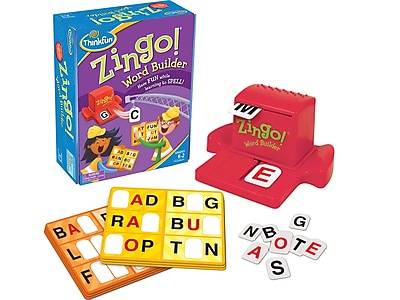 Think Fun Zingo! Word Builder, 1/Pack (44007706)