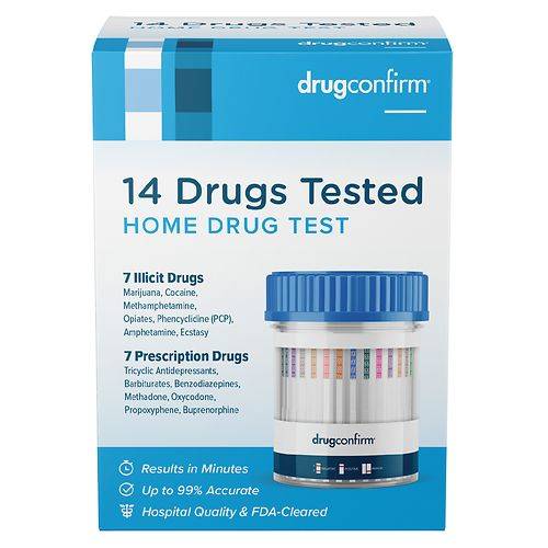 DrugConfirm 14 Drugs Home Drug Test - 1.0 ea