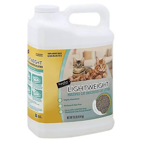 Signature Pet Care Lightweight Multiple Unscented Cat Litter (10 lbs)